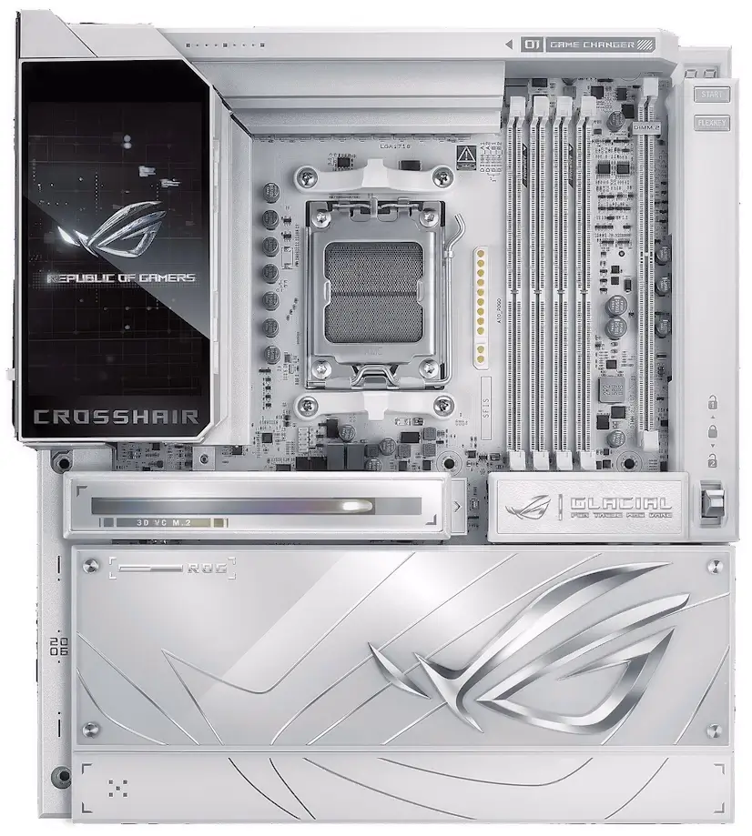 El Boalo PC - Montaje Placa Base ASUS ROG CROSSHAIR X870E GLACIAL El Boalo